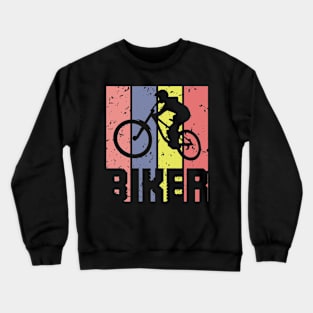 biker,bikers,bike,biker t shirt,bikers t shirt,biker shirt,biker retro Crewneck Sweatshirt